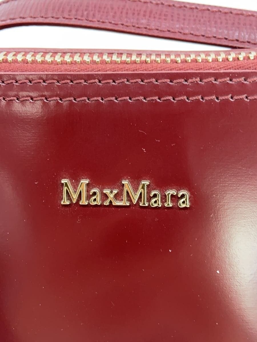 MAX MARA Shoulder Bag Leather BRD Solid 5