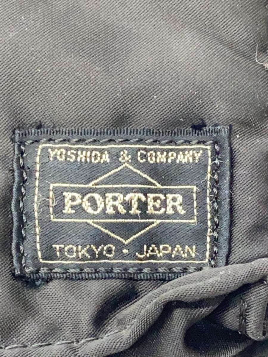 PORTER tote bag nylon black plain 5