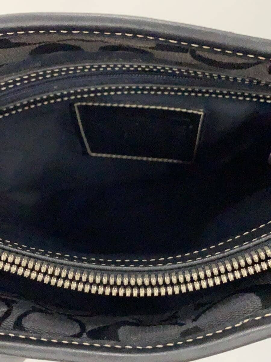 COACH Tote Bag_Signature Canvas BLK 6092 6