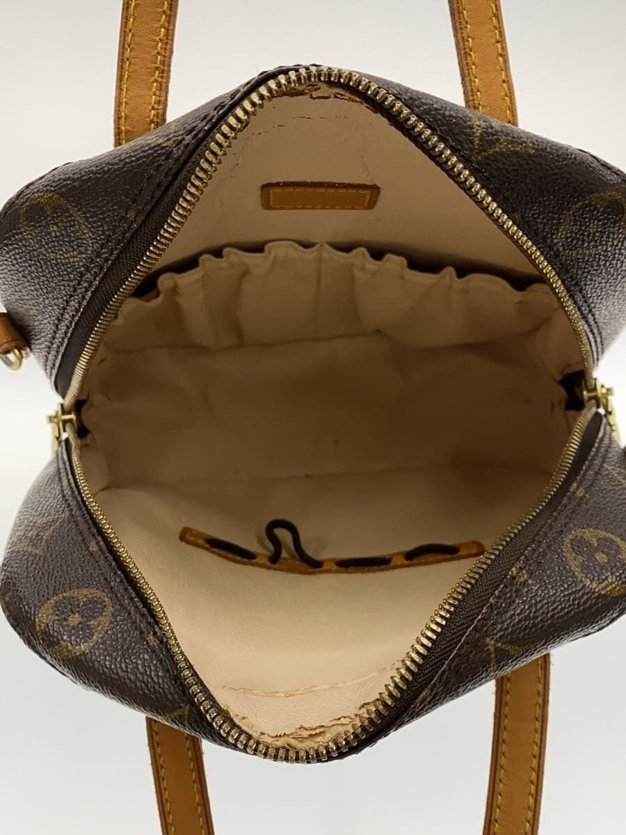 Louis Vuitton Bag PVC BRW Monogram M47500 Spontini 6