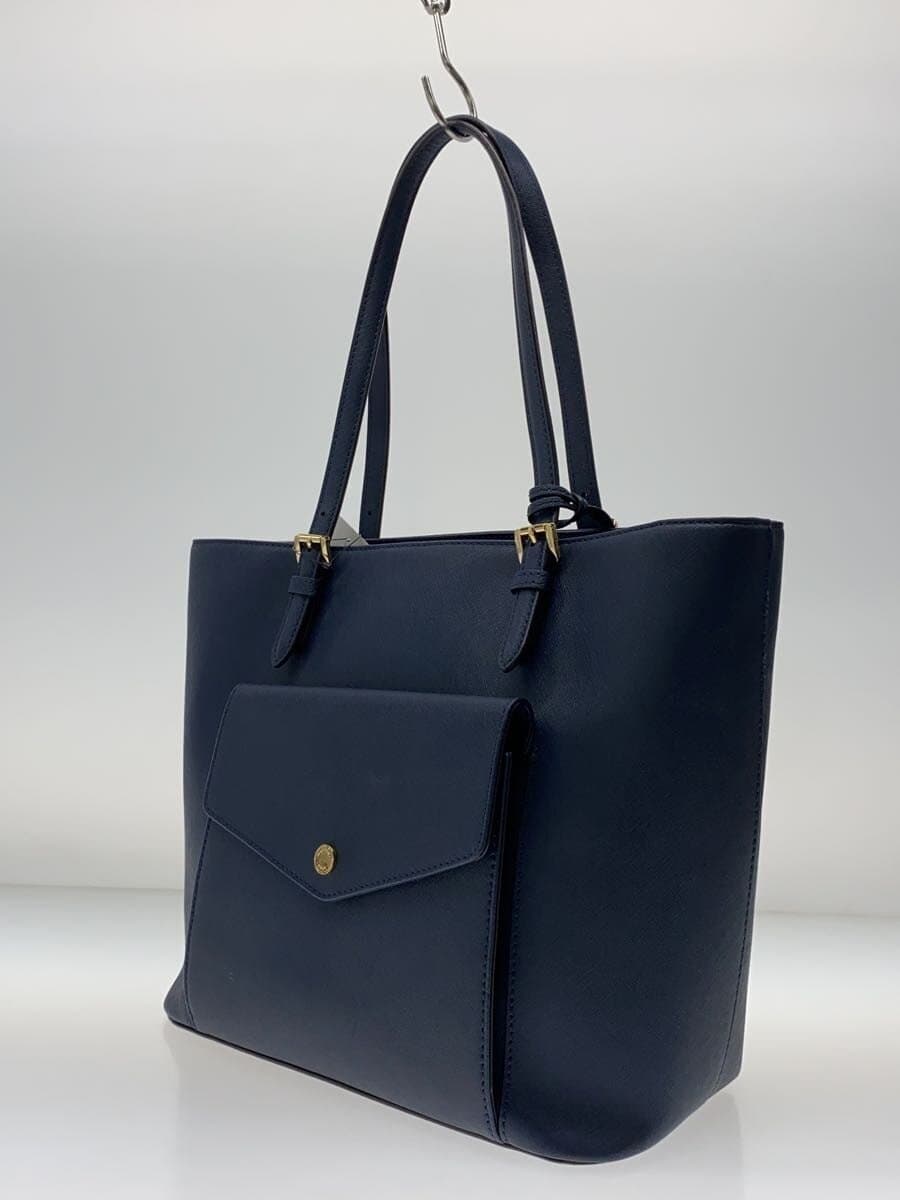 MICHAEL KORS Tote Bag PVC Navy Solid AV-1612 2