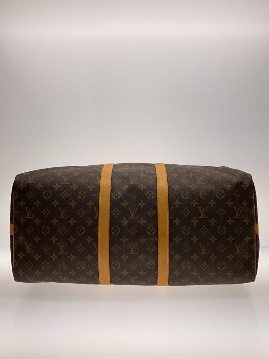 LOUIS VUITTON Keepall Bandoulière 50 Monogram Canvas PVC BRW M41416 4