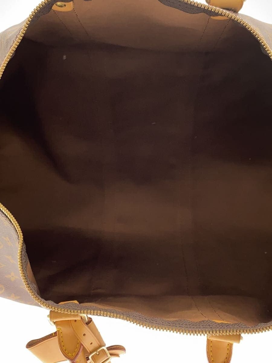 LOUIS VUITTON Keepall Bandoulière 50 Monogram Canvas PVC BRW M41416 6