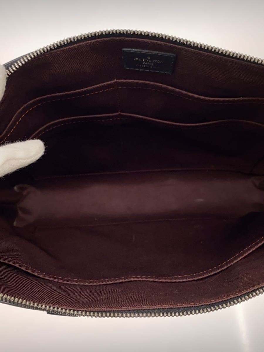 LOUIS VUITTON 2) Porte-Documents Jour NM Monogram Macassar PVC BRW Allover 6