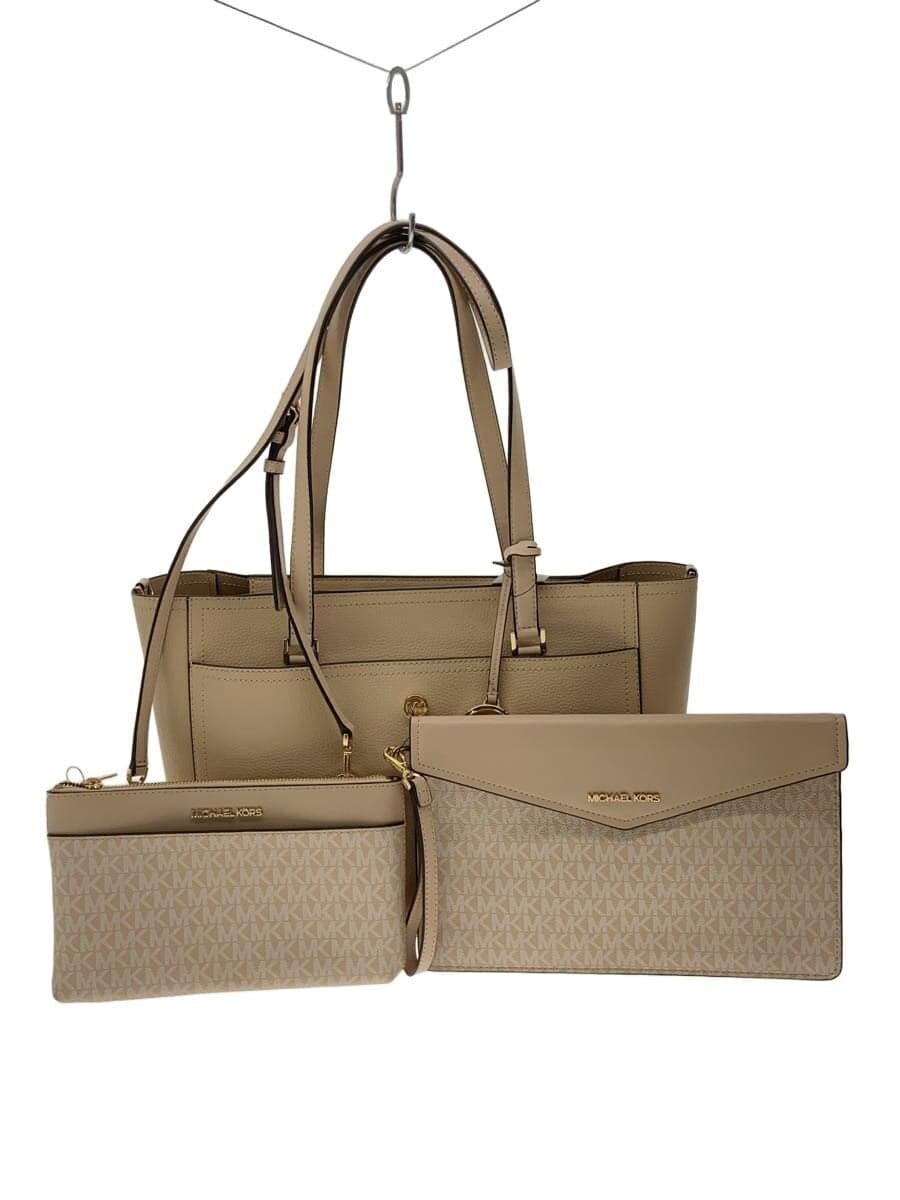 MICHAEL KORS tote bag leather CRM 35T1G5MT7T