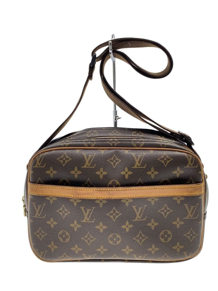 LOUIS VUITTON Reporter PM_Monogram Canvas PVC BRW