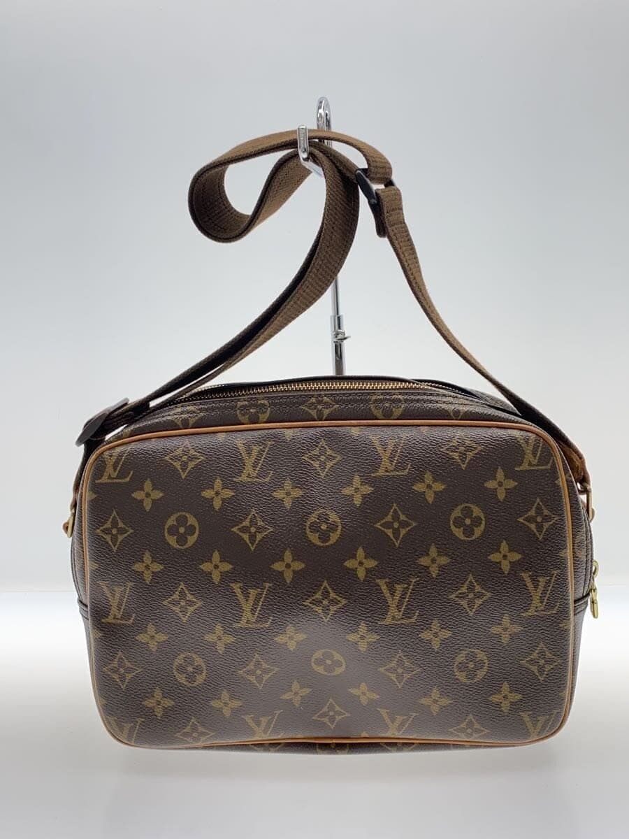 LOUIS VUITTON Reporter PM_Monogram Canvas PVC BRW 3