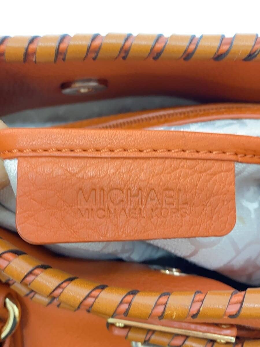 MICHAEL KORS Shoulder Bag Leather BRW AQ-1111 5