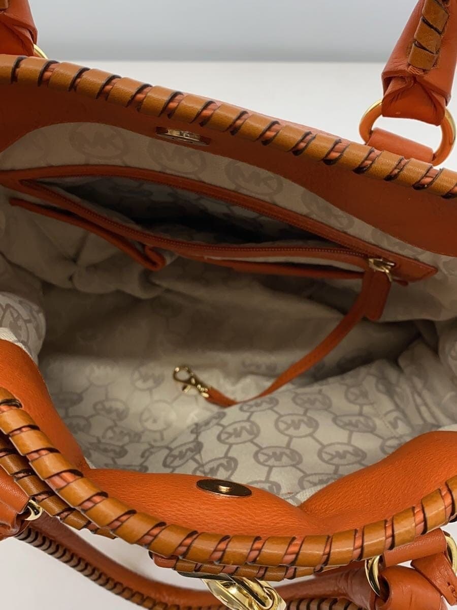 MICHAEL KORS Shoulder Bag Leather BRW AQ-1111 6