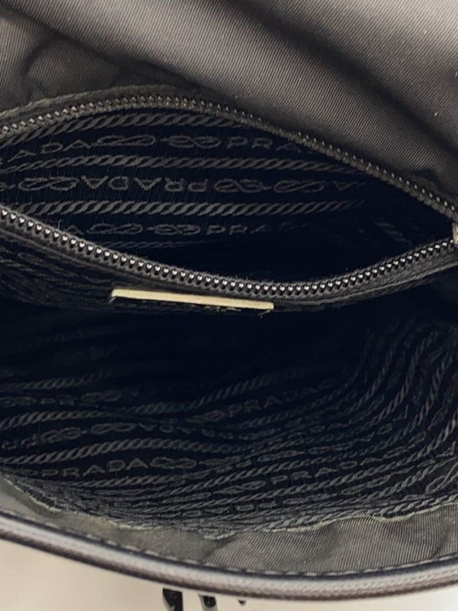 PRADA Shoulder Bag BLK 6