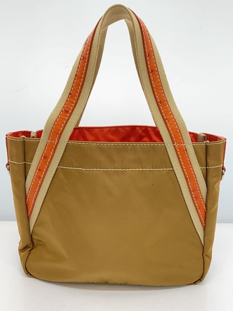 PRADA Shoulder Bag Nylon BEG B2980S 3