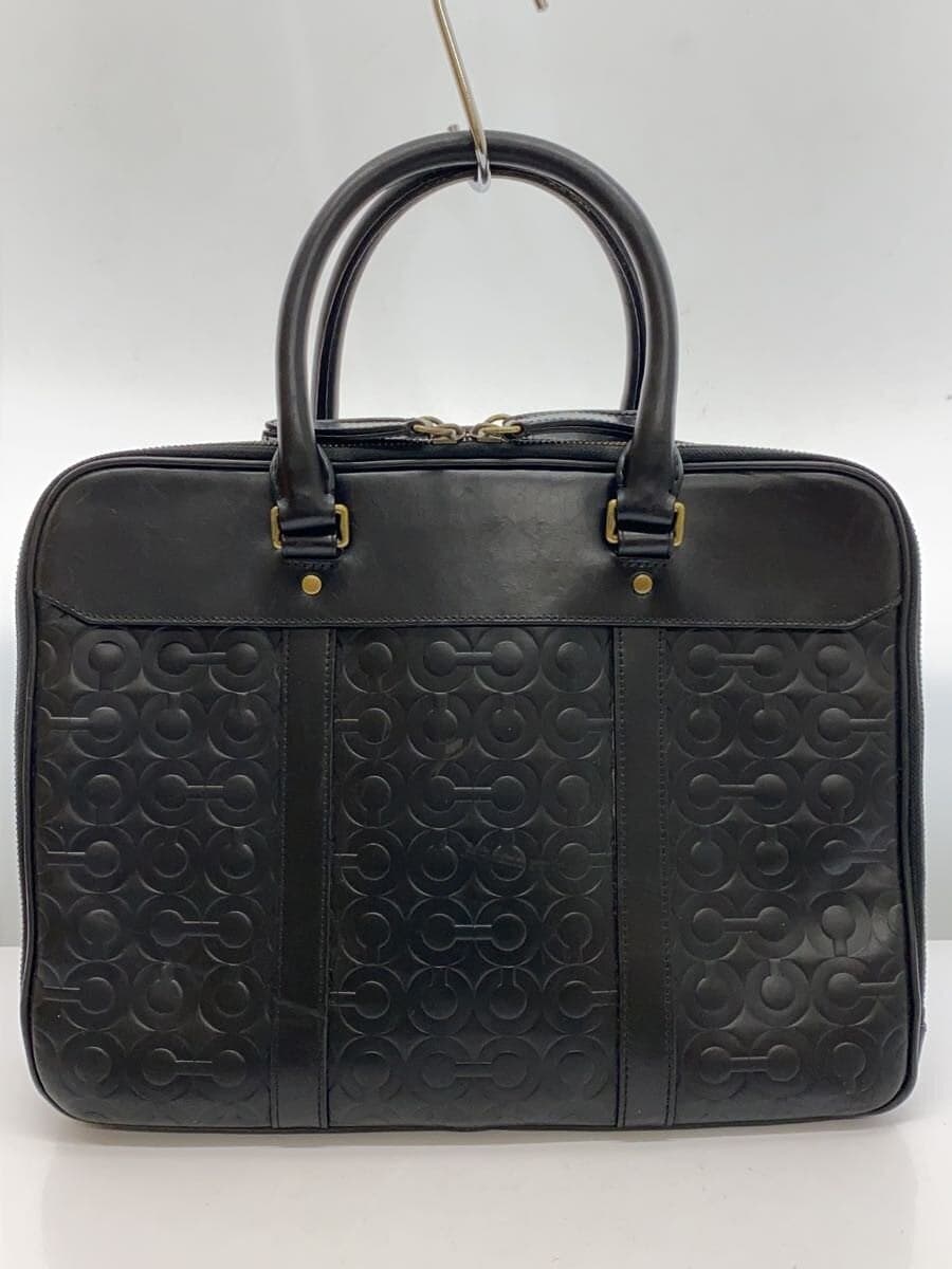 COACH Business Bag Leather Black E1273-70739 3