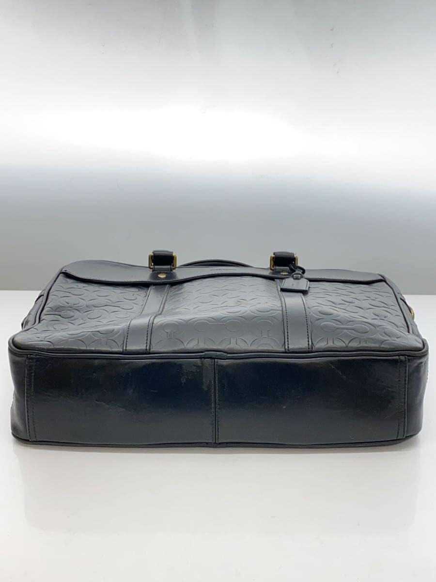 COACH Business Bag Leather Black E1273-70739 4