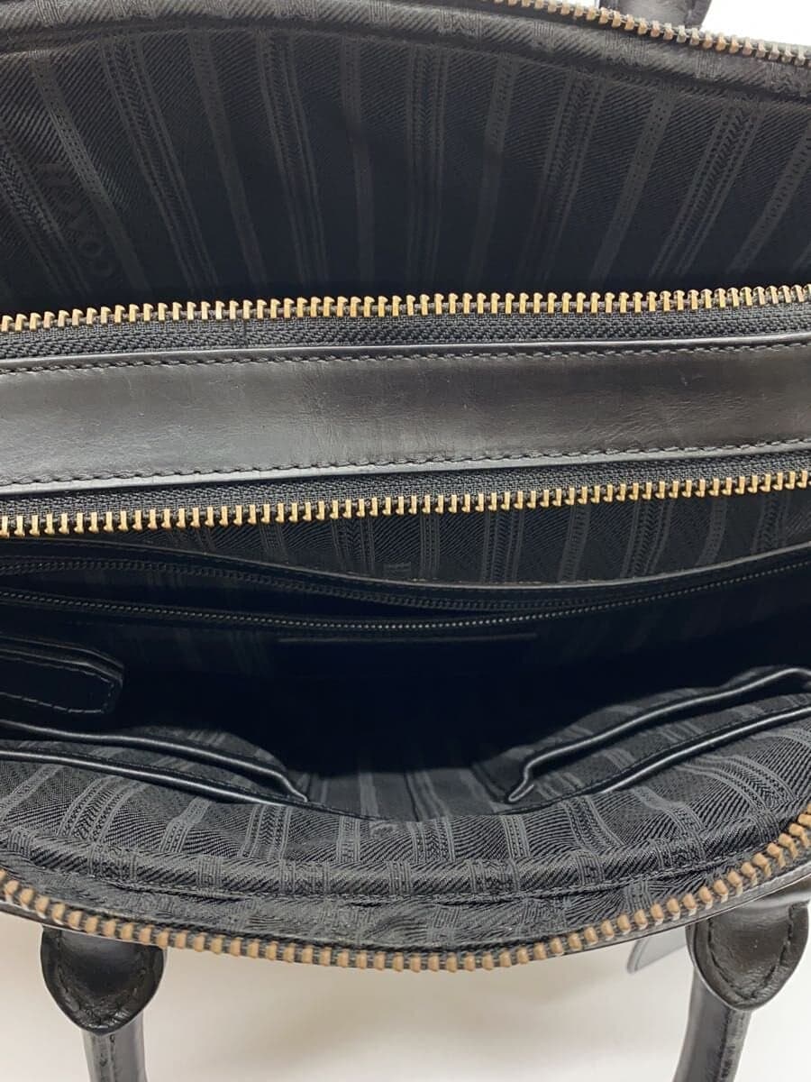 COACH Business Bag Leather Black E1273-70739 6
