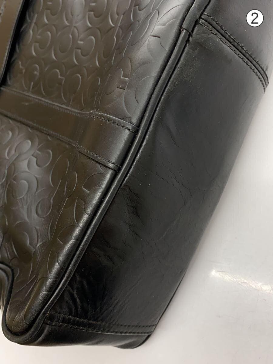 COACH Business Bag Leather Black E1273-70739 8