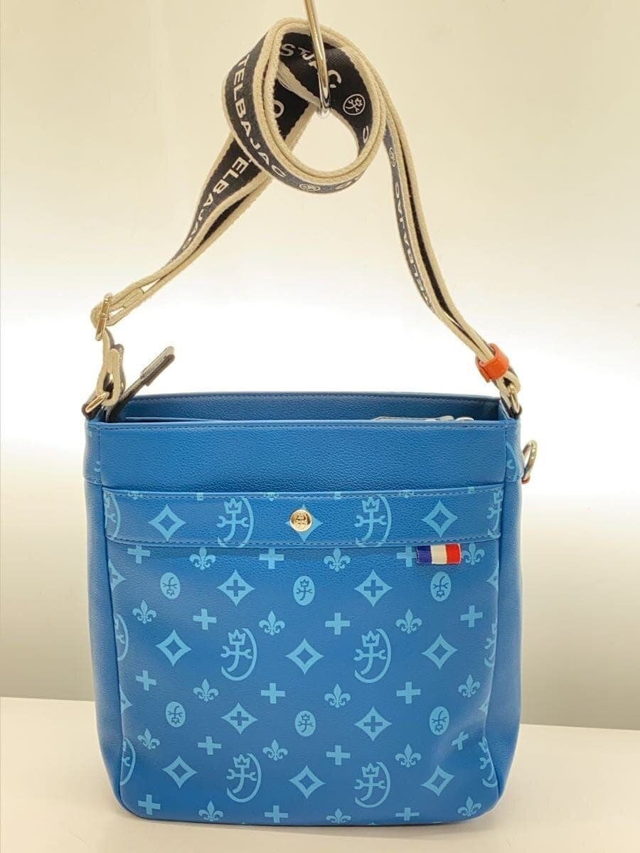 CASTELBAJAC Shoulder Bag Leather BLU 48123 3