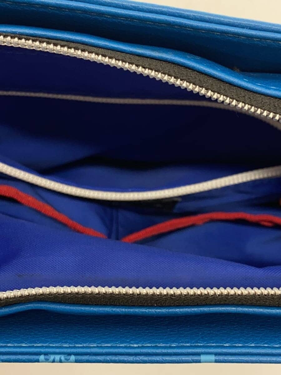 CASTELBAJAC Shoulder Bag Leather BLU 48123 6