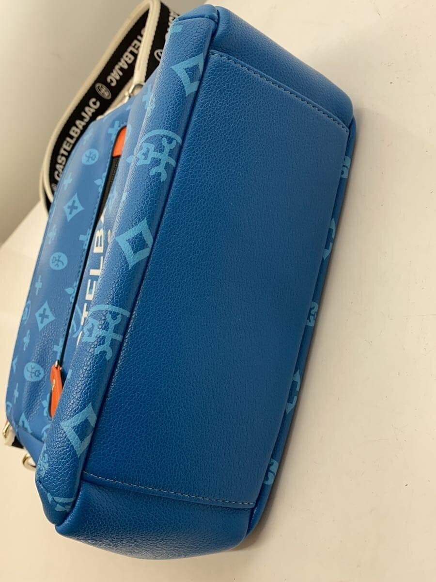 CASTELBAJAC Shoulder Bag Leather BLU 48123 7