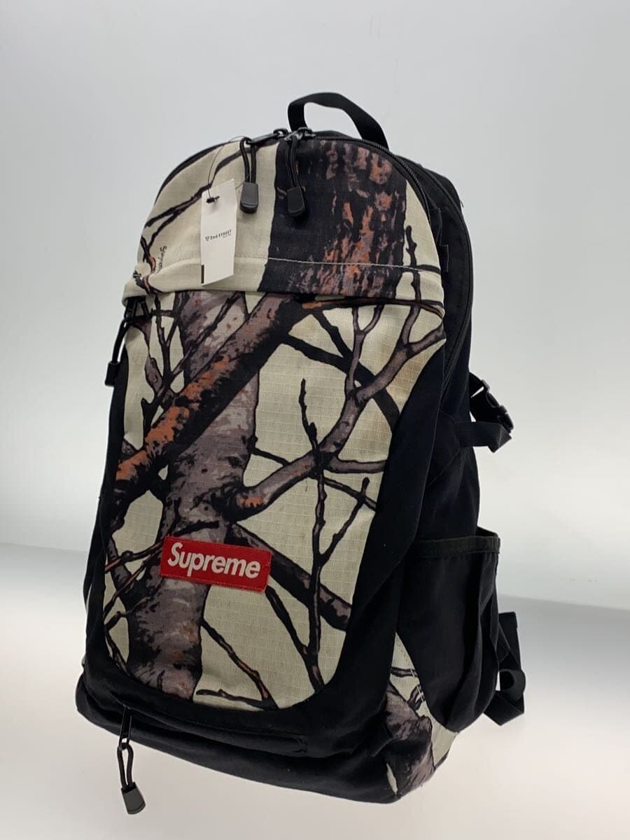 Supreme Backpack Nylon BLK Print 2