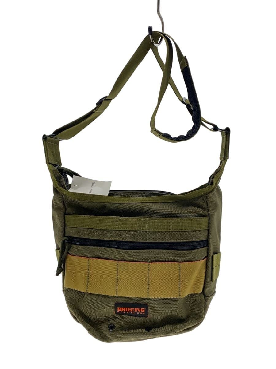 BRIEFINGDAY TRIPPER USA Made Shoulder Bag Nylon KHK Solid