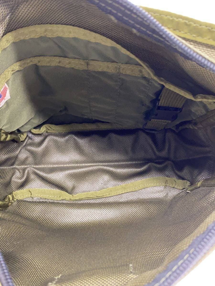 BRIEFINGDAY TRIPPER USA Made Shoulder Bag Nylon KHK Solid 6