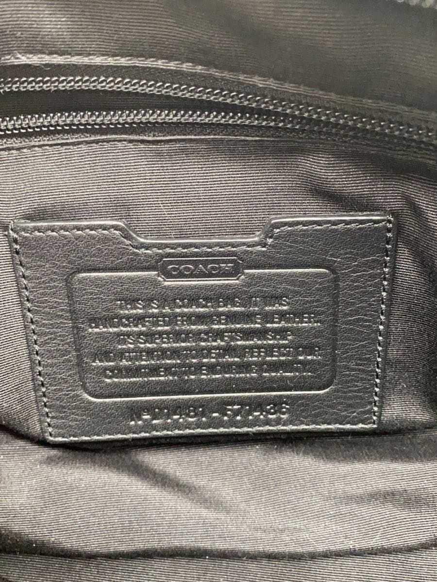 COACH Shoulder Bag Leather 5