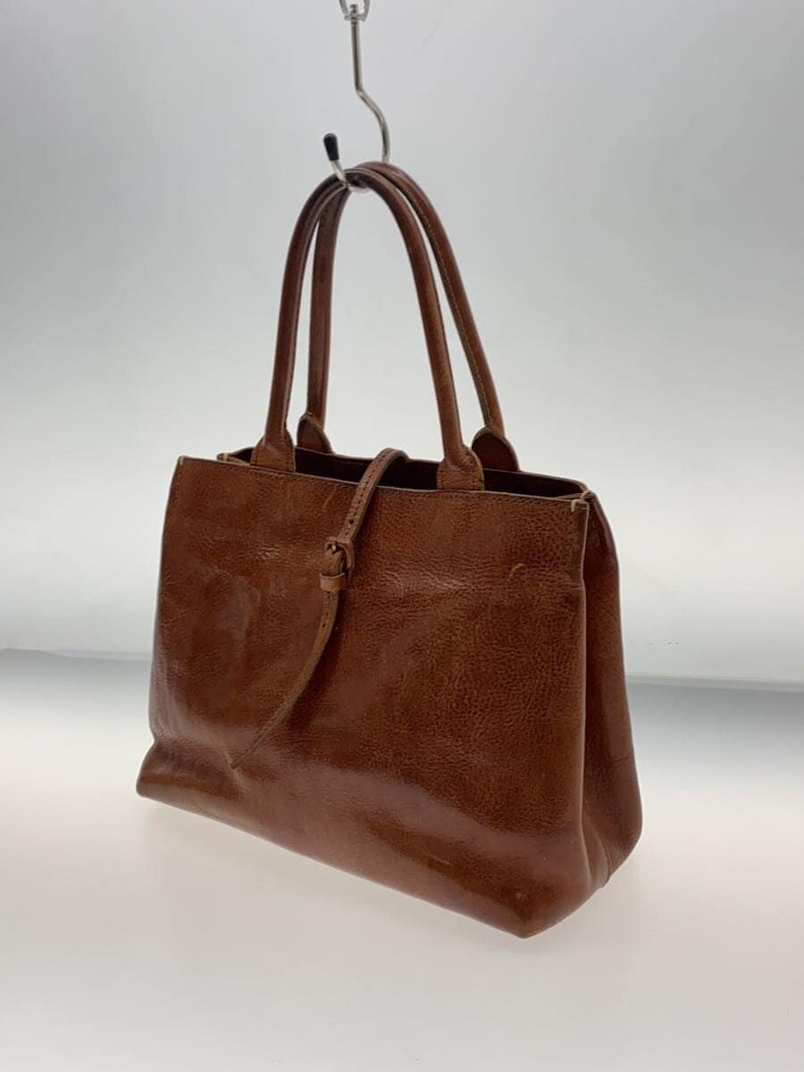GENTEN Handbag Leather BRW Solid 2