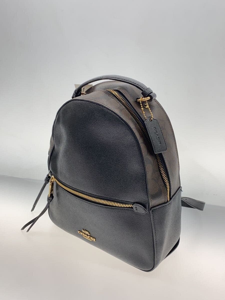 COACH Backpack_Gray PVC BLK 2