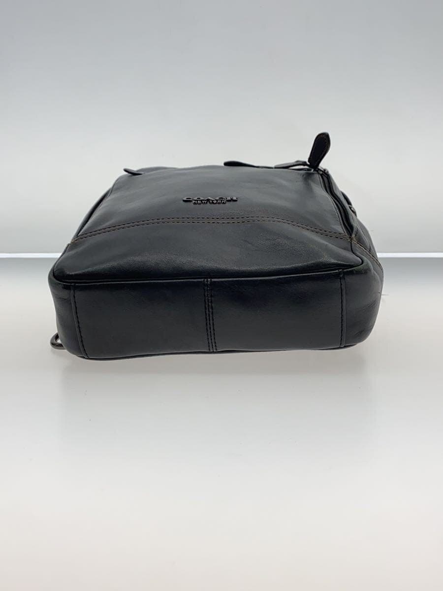 COACH Shoulder Bag Leather BLK Ｆ37598 4
