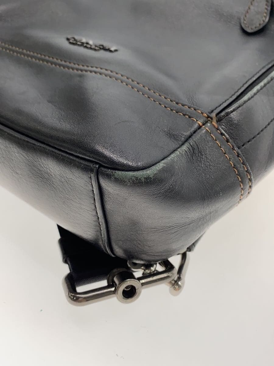 COACH Shoulder Bag Leather BLK Ｆ37598 7