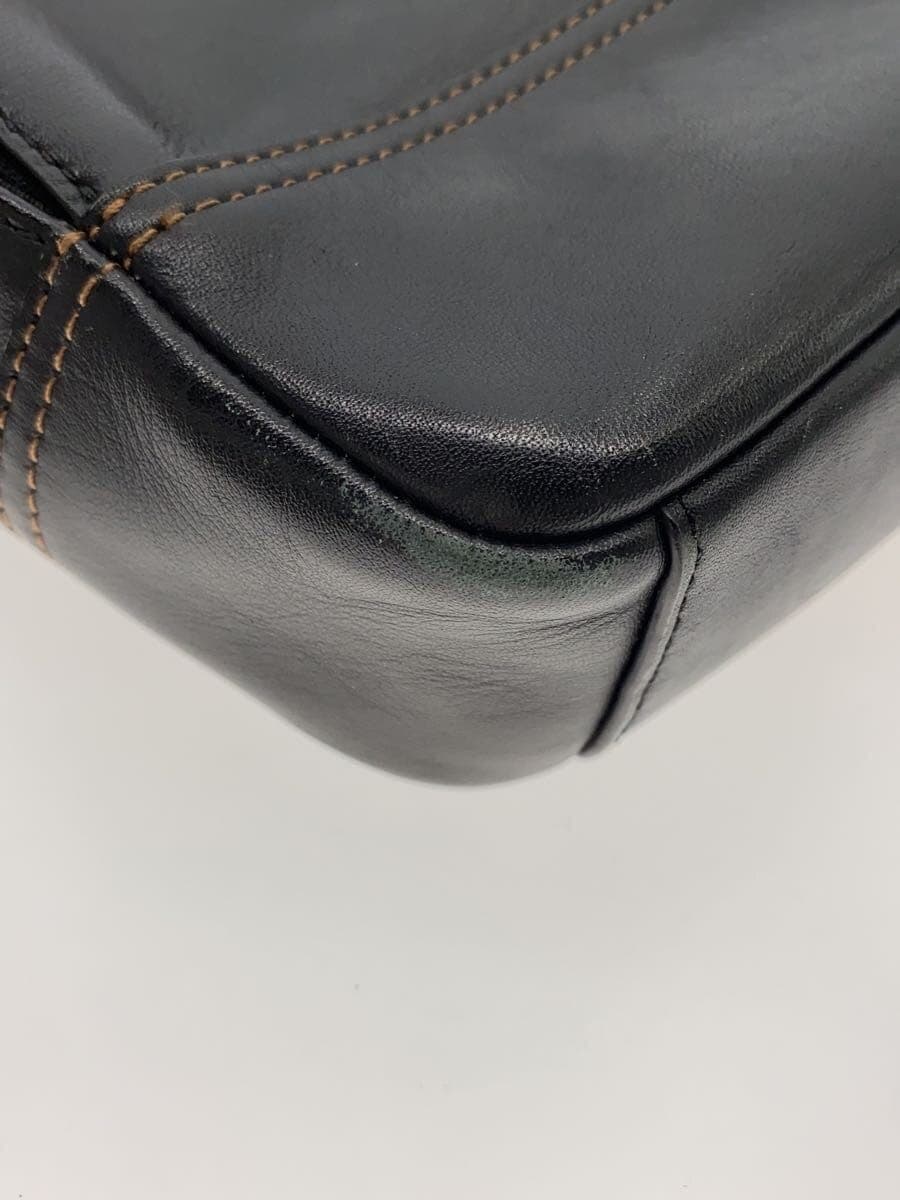 COACH Shoulder Bag Leather BLK Ｆ37598 8