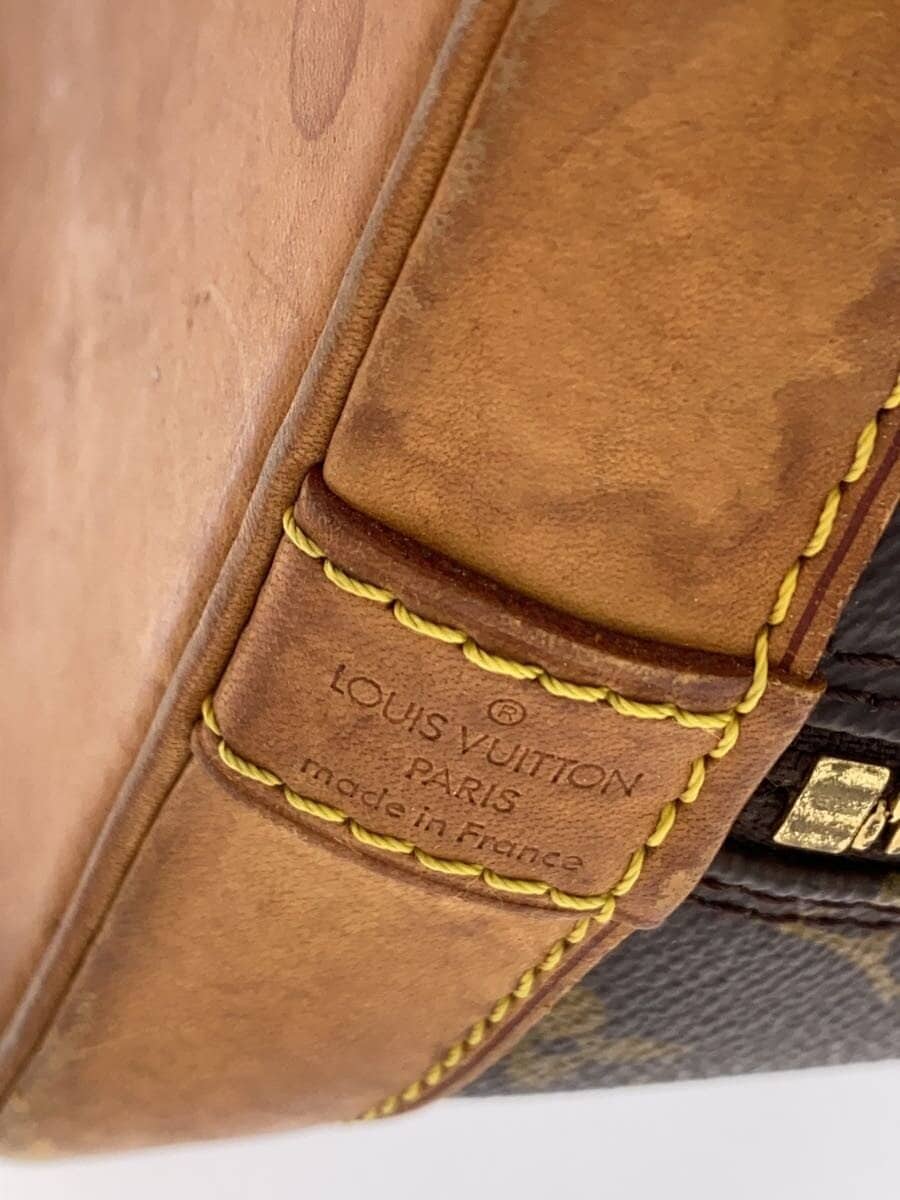 LOUIS VUITTON 1) Alma Monogram Canvas PVC BRW M51130 5