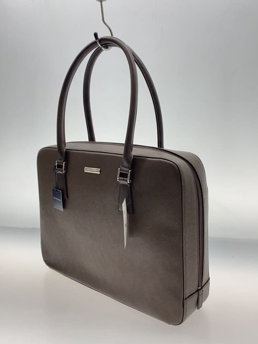 BURBERRY Briefcase PVC BRW Solid 4025 2