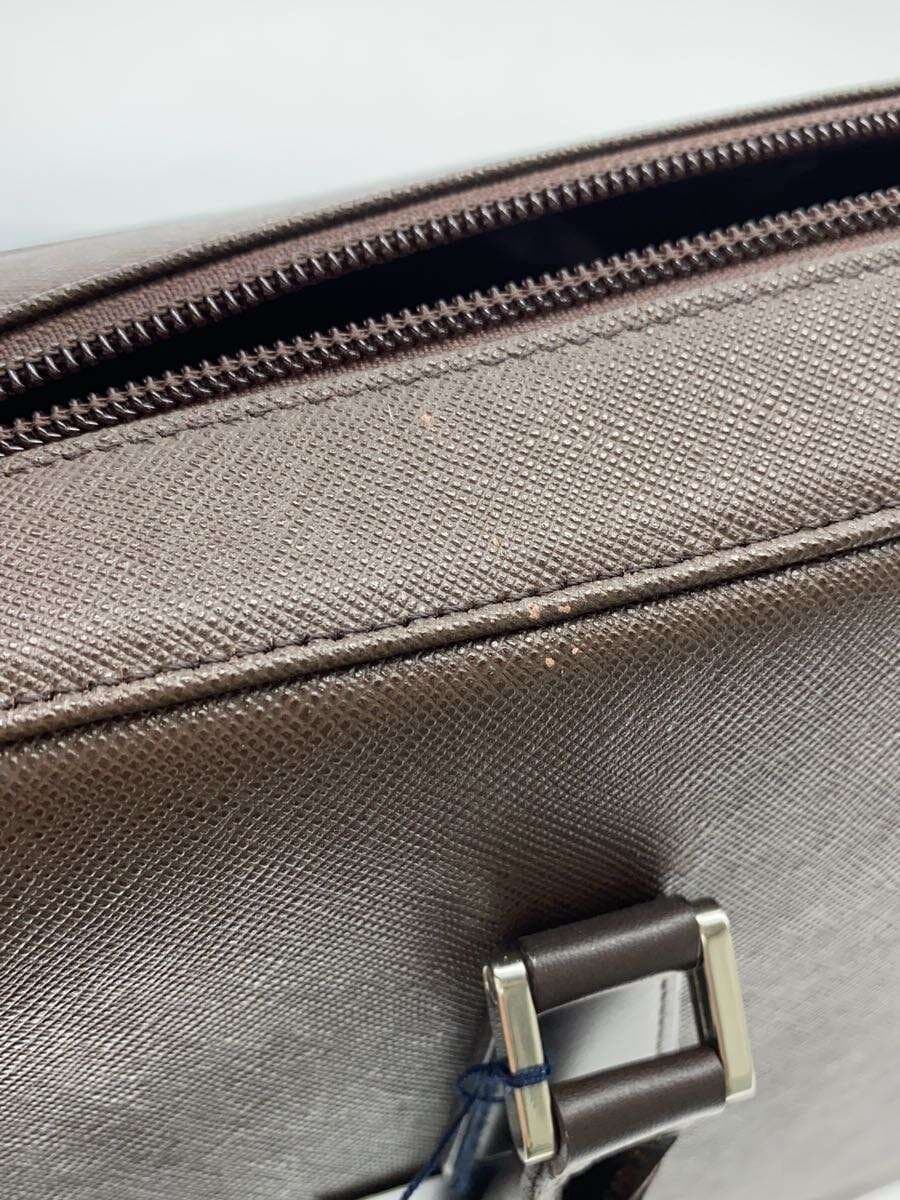 BURBERRY Briefcase PVC BRW Solid 4025 7