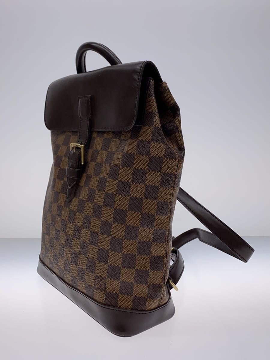 LOUIS VUITTON SoHo _Damier Ebene PVC Brown N51132 2