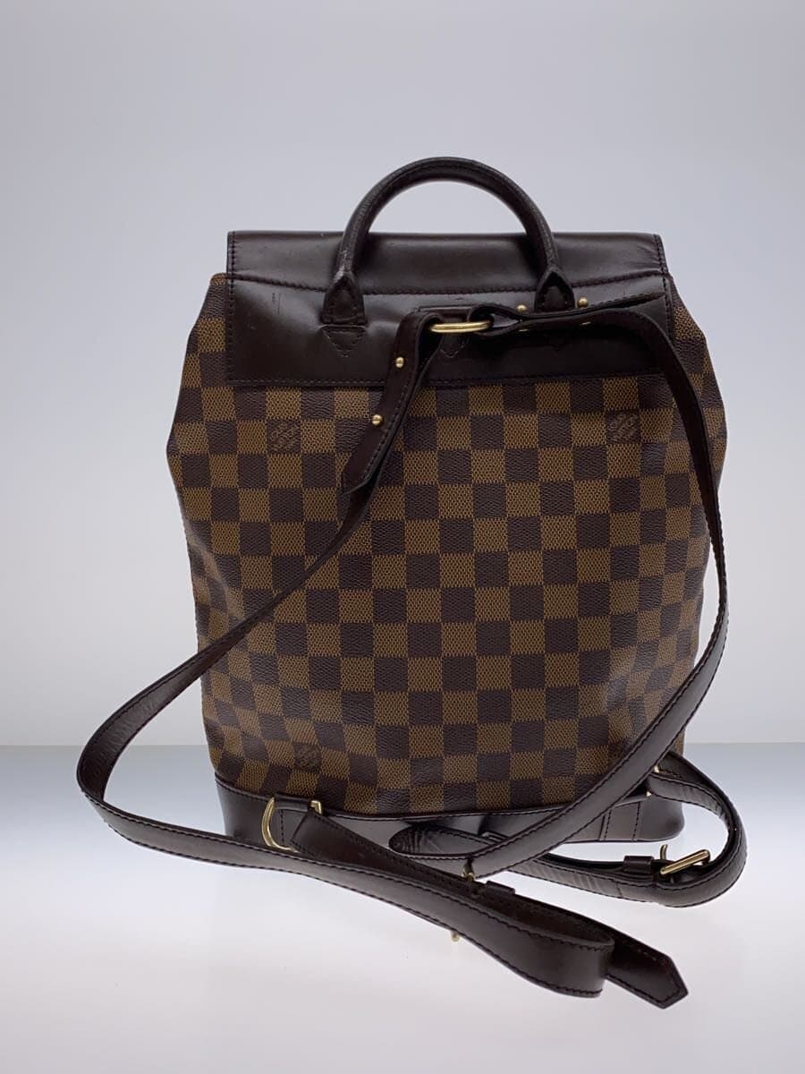 LOUIS VUITTON SoHo _Damier Ebene PVC Brown N51132 3