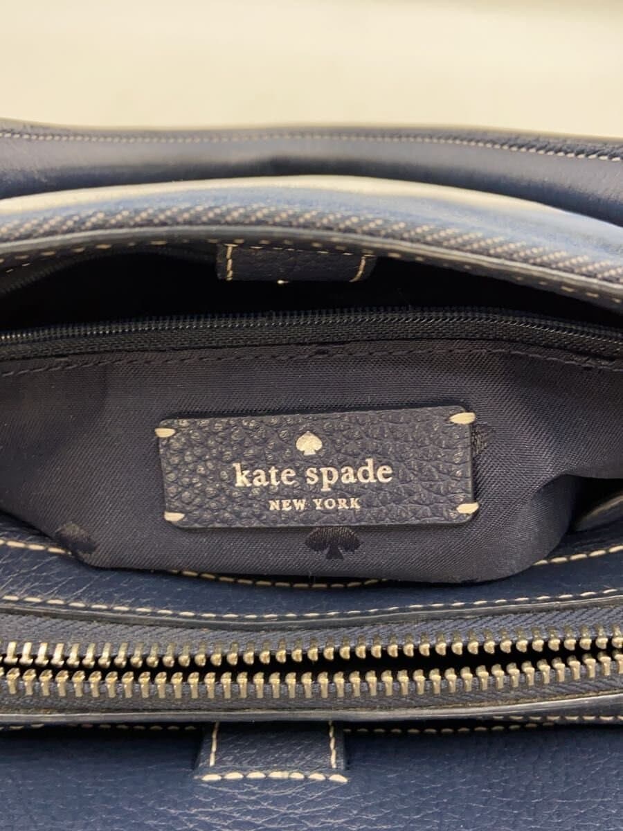 kate spade new york Cameron Denim Color Block Small Satchel 2-Way Shoulder Bag Denim Navy 5