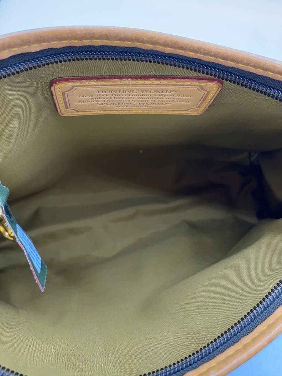 HUNTING WORLD Bag Leather Second Bag 6