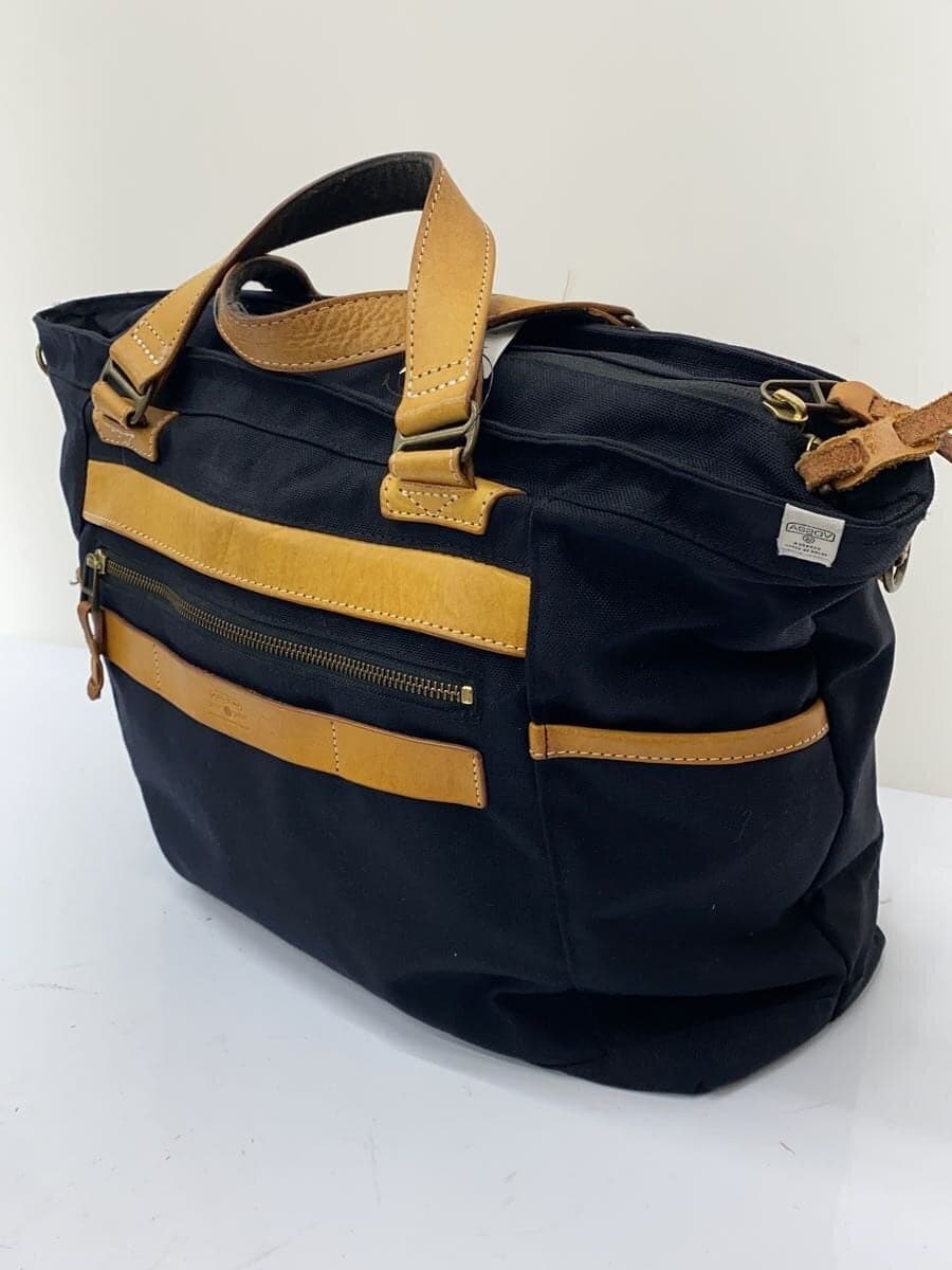 AS2OV Tote Bag Nylon BLK 2