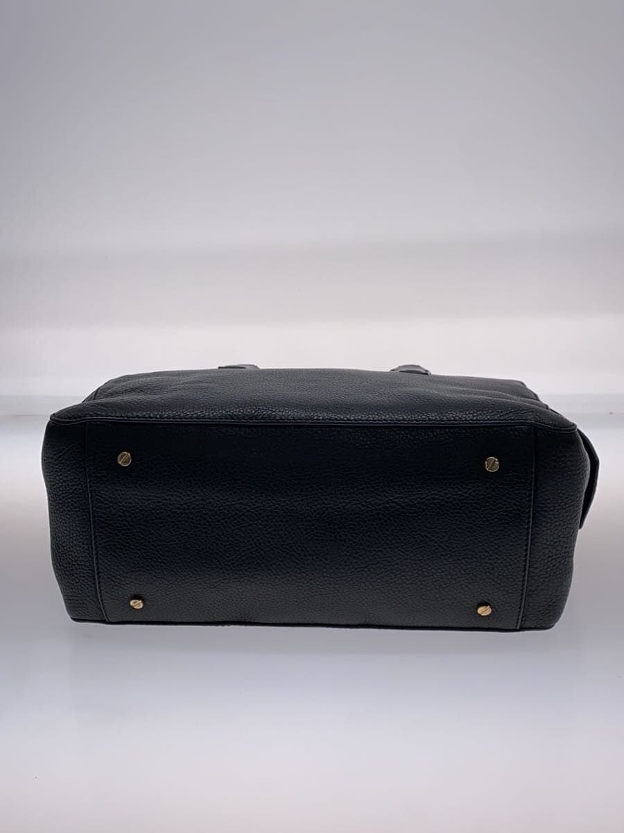 TORY BURCH Handbag Leather BLK 4