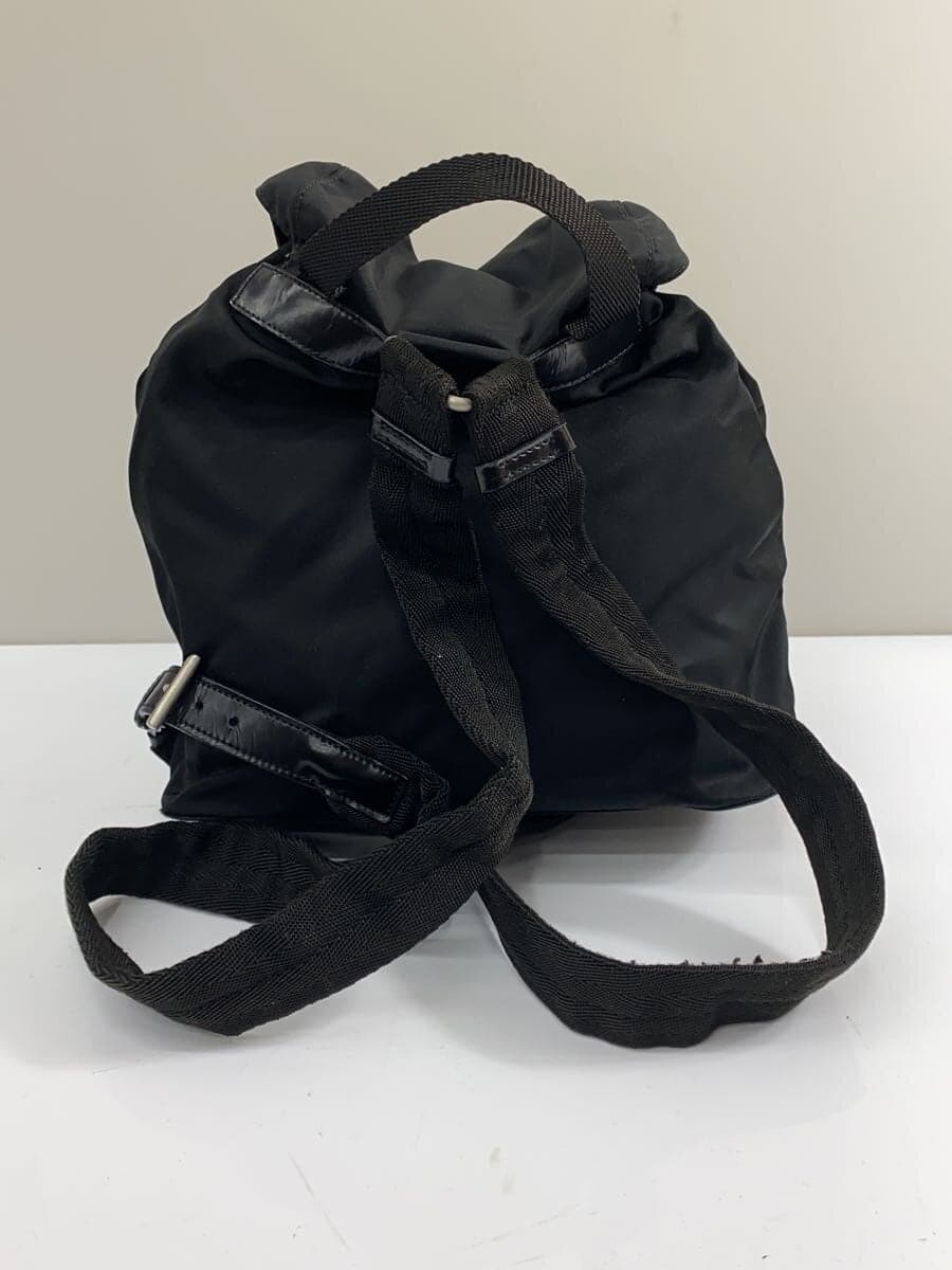 PRADA Backpack Nylon BLK B6677 3