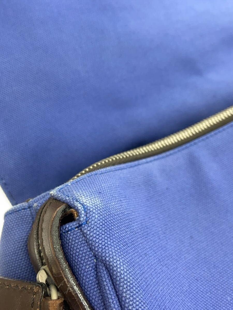 PRADA Shoulder Bag NVY Solid 8