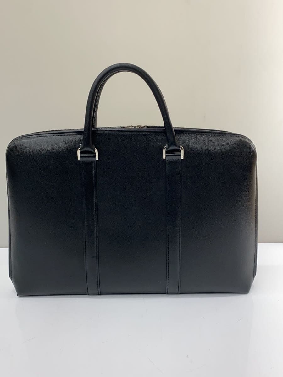 PORTER Bag Leather BLK Solid 3