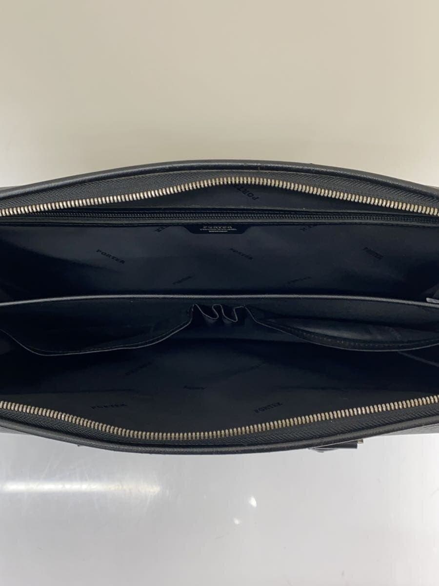 PORTER Bag Leather BLK Solid 6