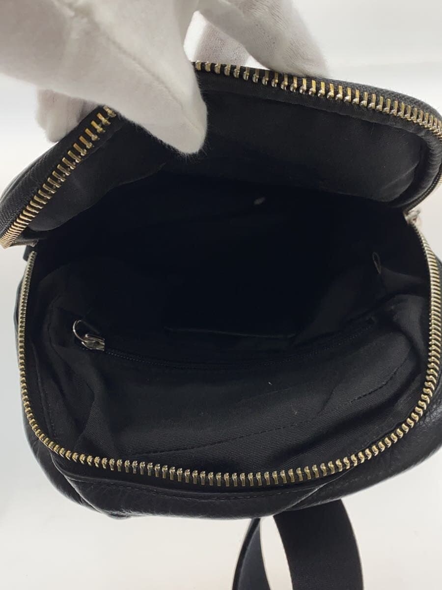 COACH Shoulder Bag Leather Black CQ669 6