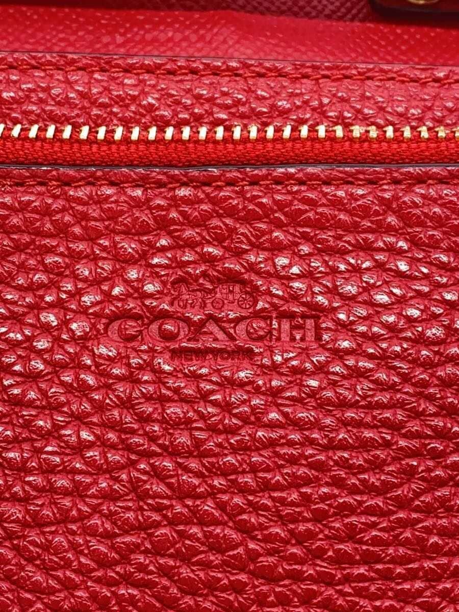 COACH Shoulder Bag -- RED K1892 5