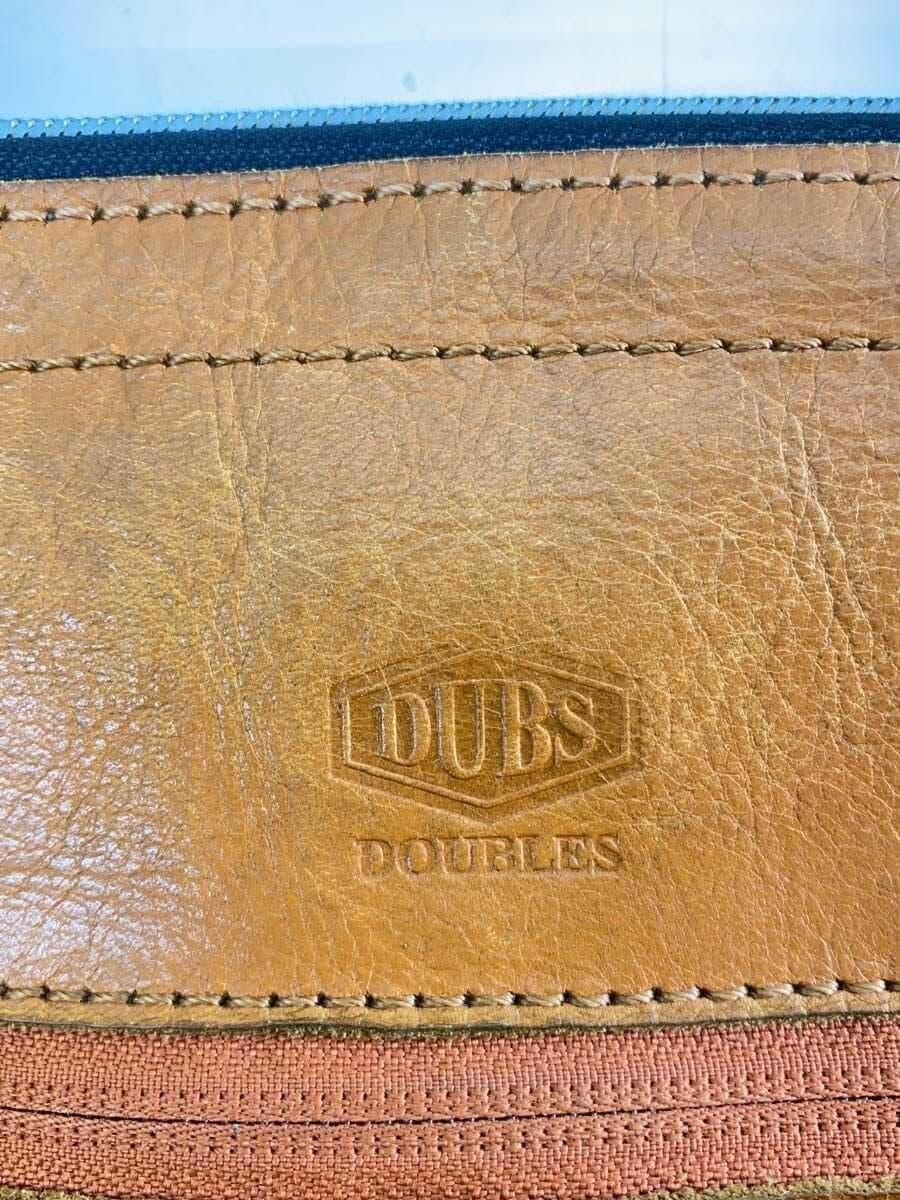 DOUBLES Briefcase Leather CML Plain 5