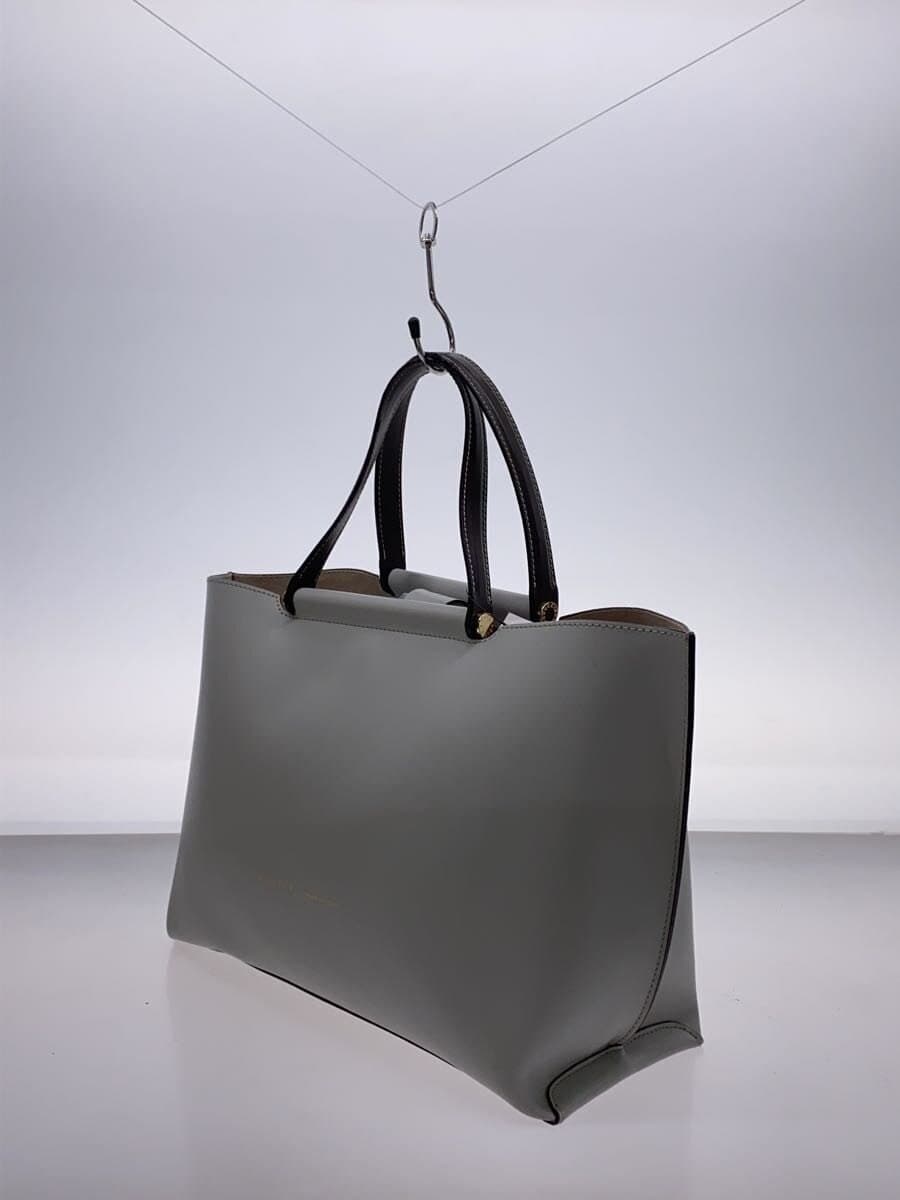 IACUCCI tote bag leather WHT 2