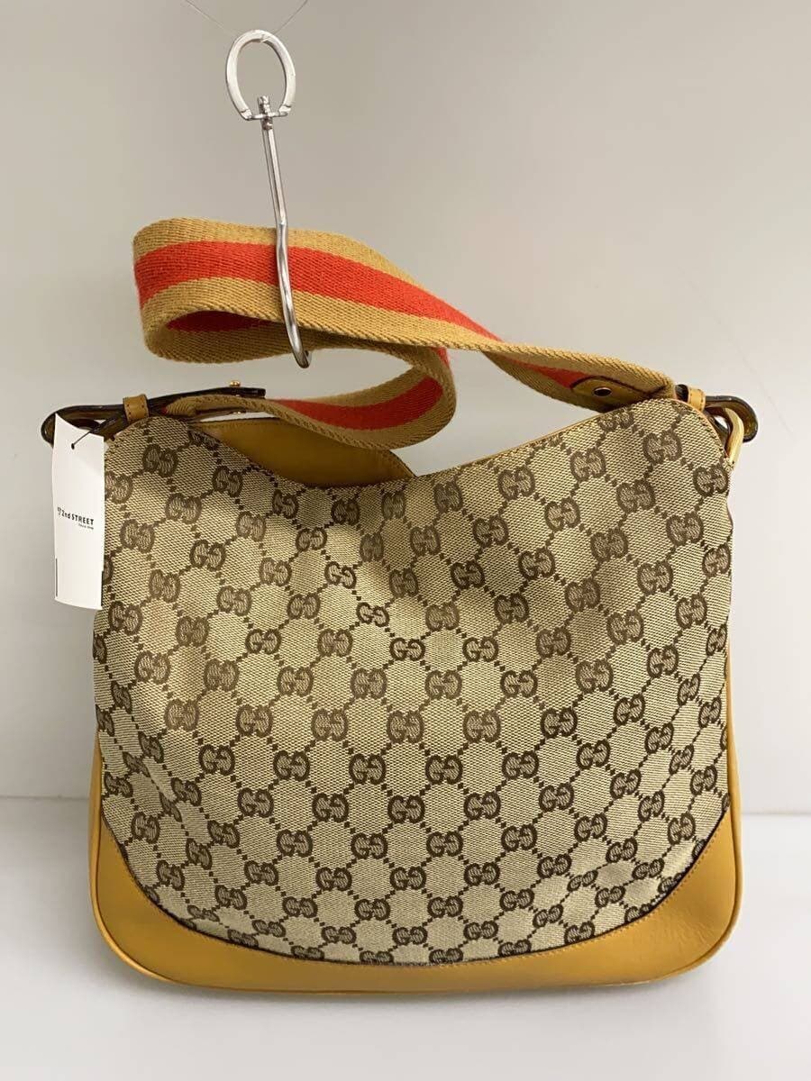 GUCCIGG Canvas Bamboo 2-Way Shoulder Bag Canvas CML All Over Pattern 3