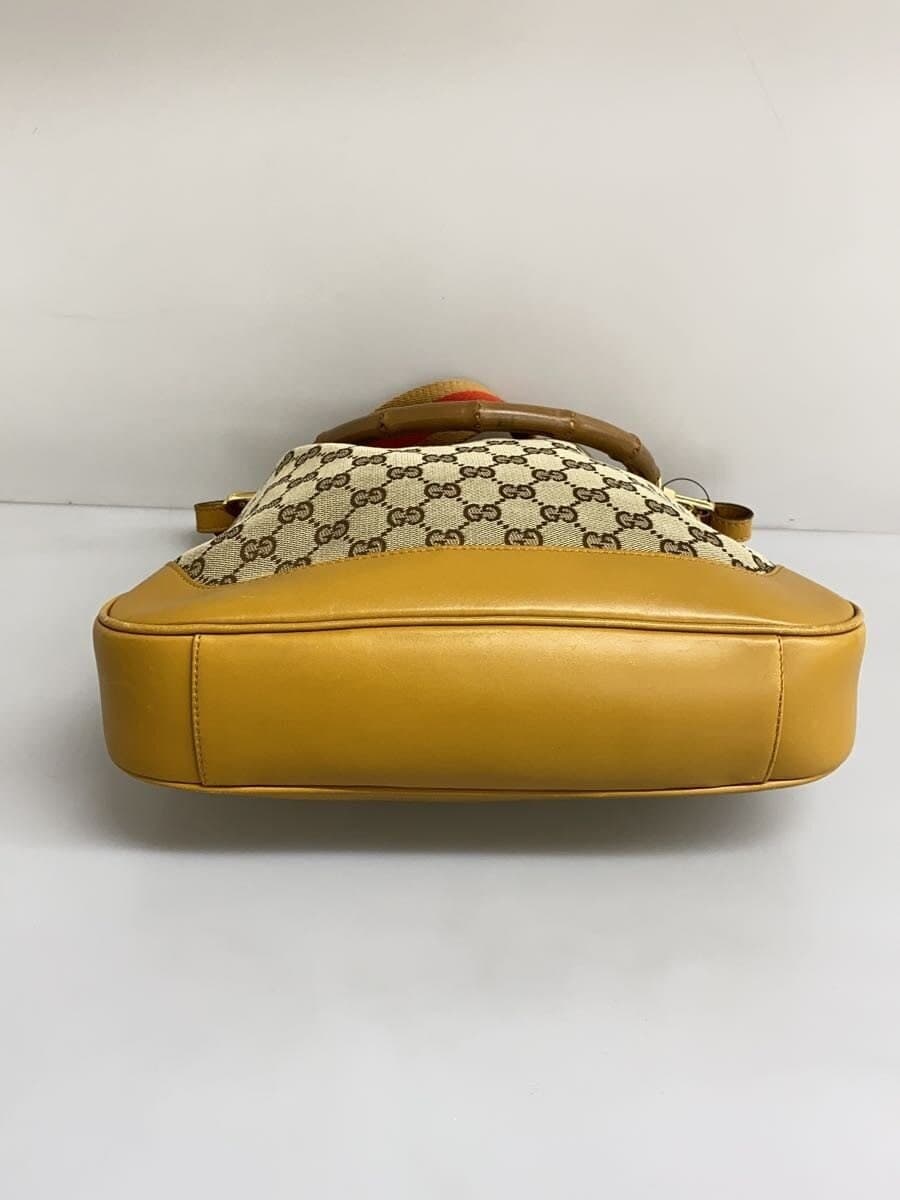 GUCCIGG Canvas Bamboo 2-Way Shoulder Bag Canvas CML All Over Pattern 4